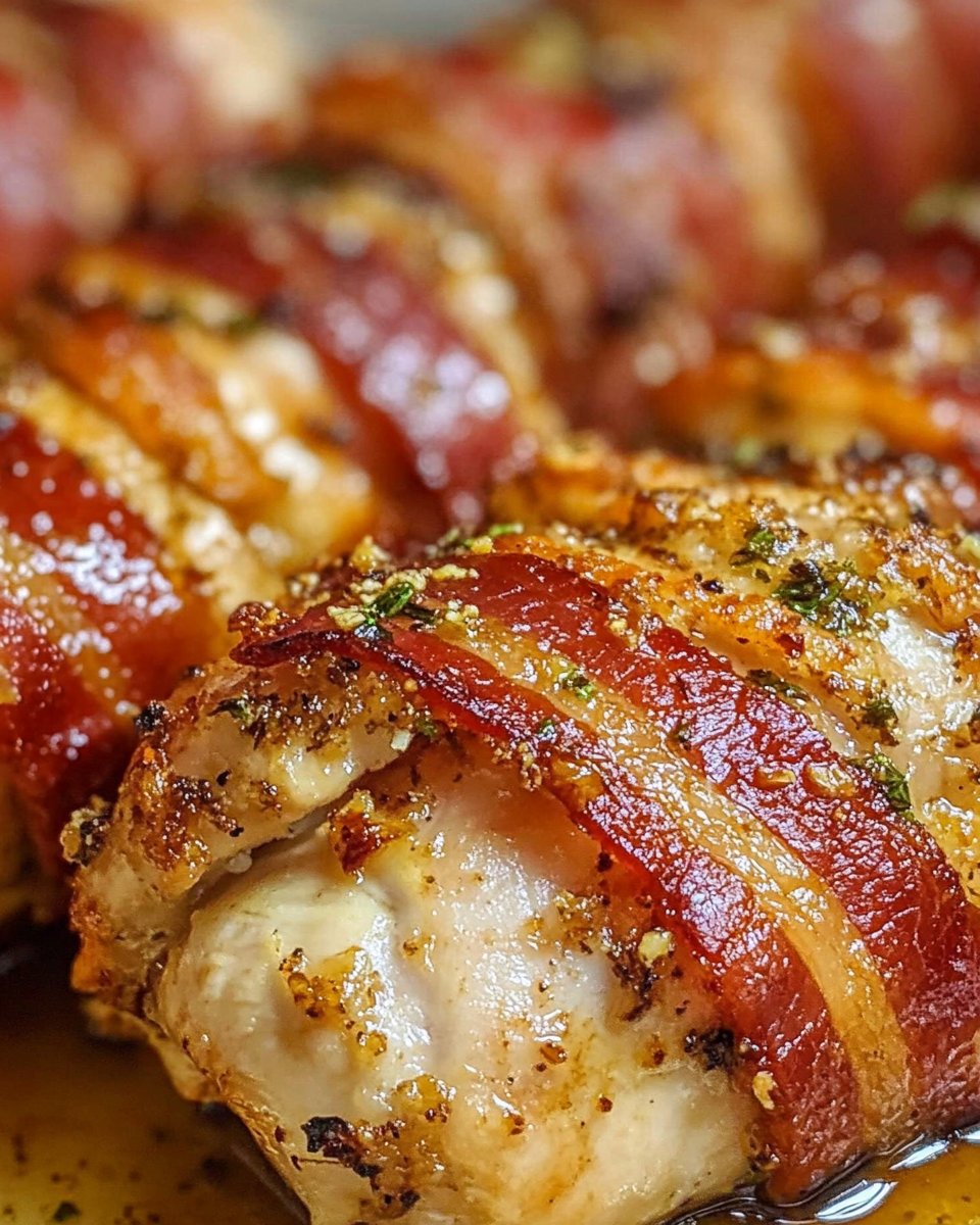 Bacon Wrapped Chicken Breasts