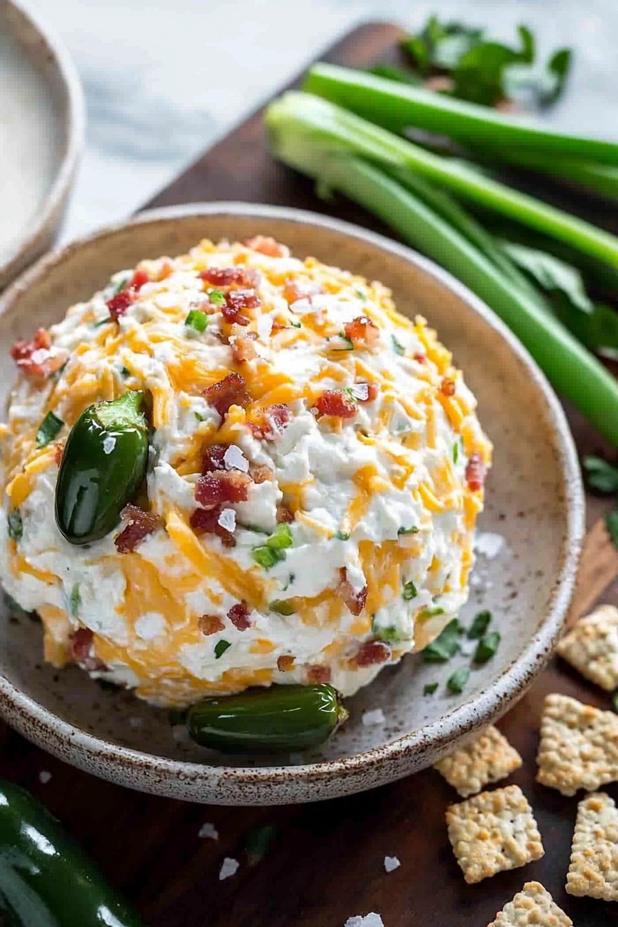 Jalapeno Popper Cheese Ball