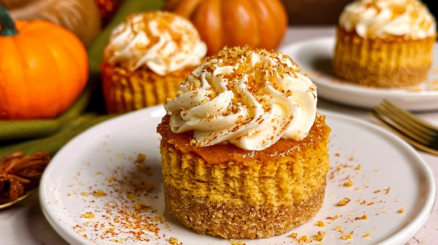 Mini Pumpkin Cheesecake