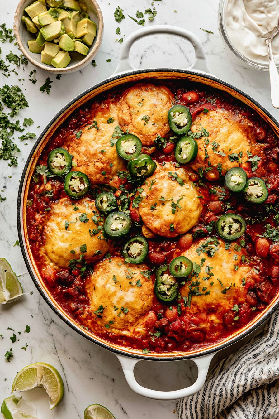 Chili Cornbread Casserole