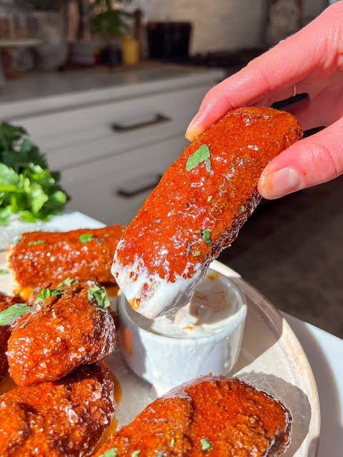 Nashville Style Mozzarella Sticks for Hot Dogs