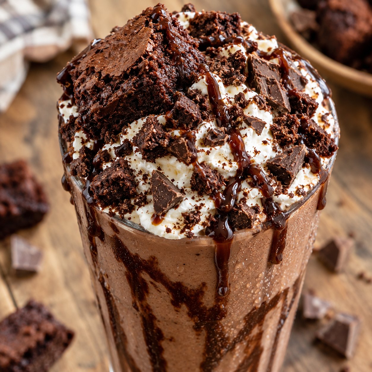 Batido de brownie 4 Brownie Milkshake