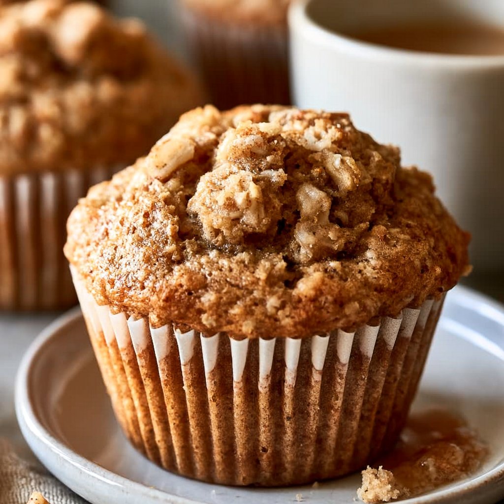 Banana Oatmeal Muffins
