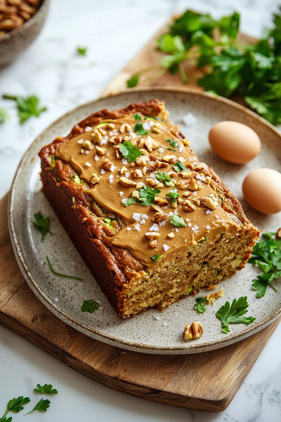 Peanut Butter Zucchini Cake