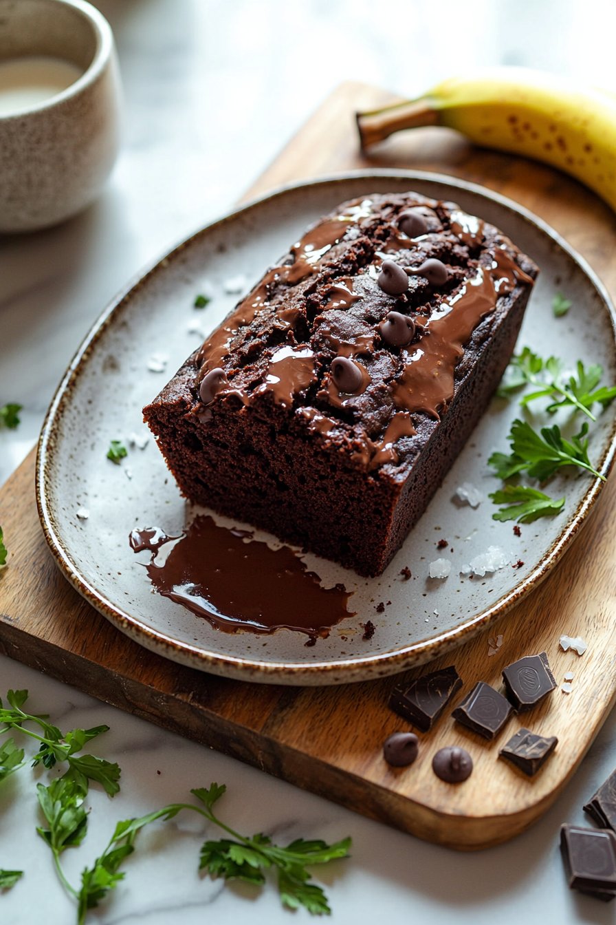 Protein Chocolate Banana Bread