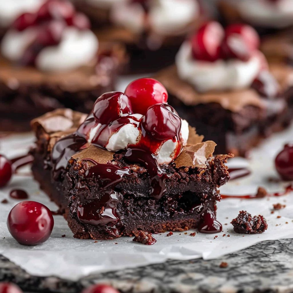 Black Forest Brownies