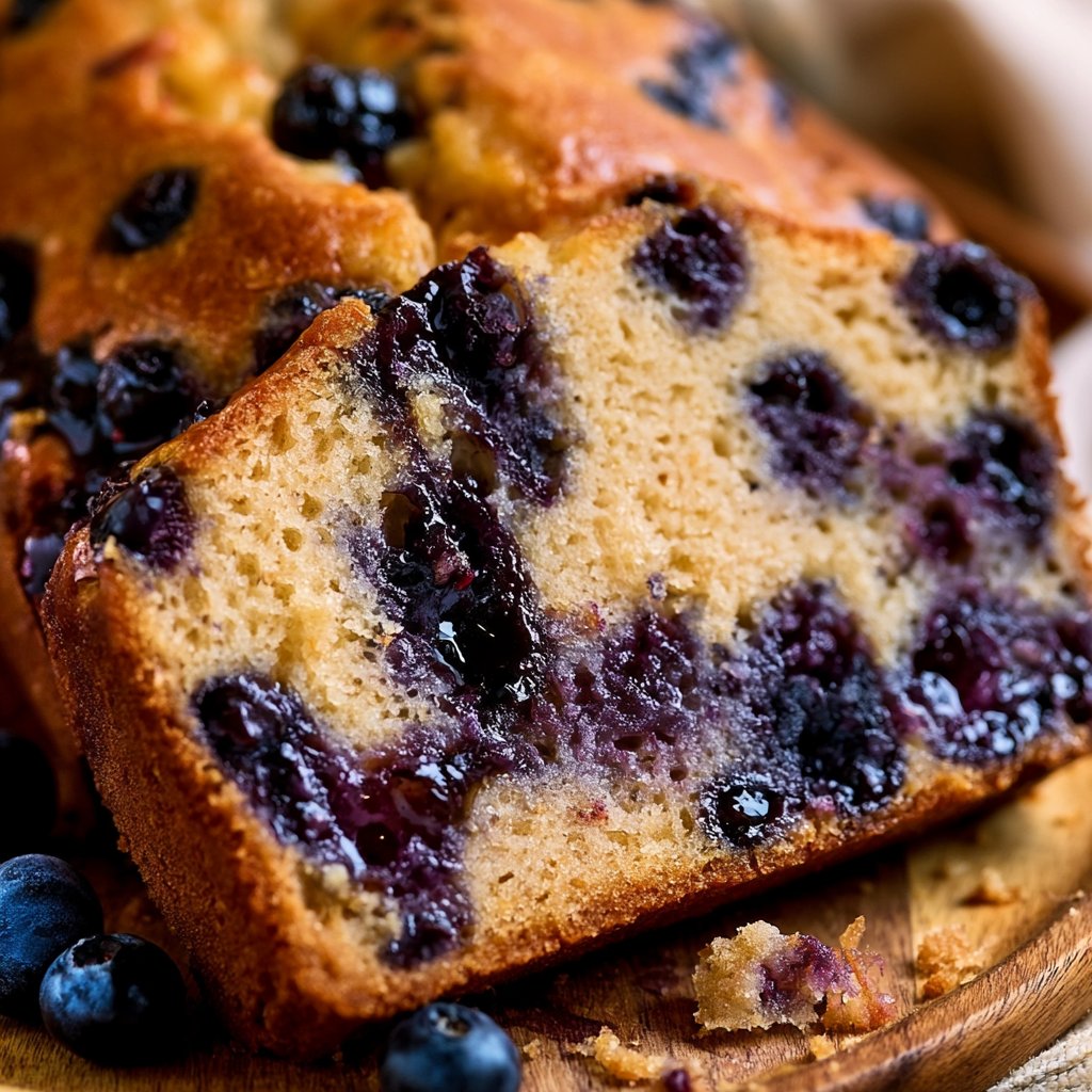 Blueberry Banana Bread