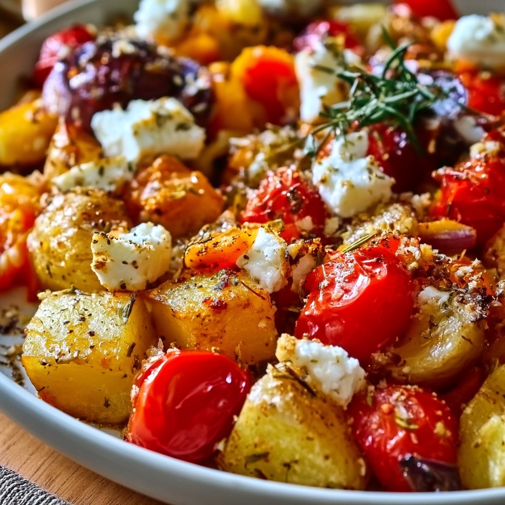 Feta Kartoffeln Ofengemüse