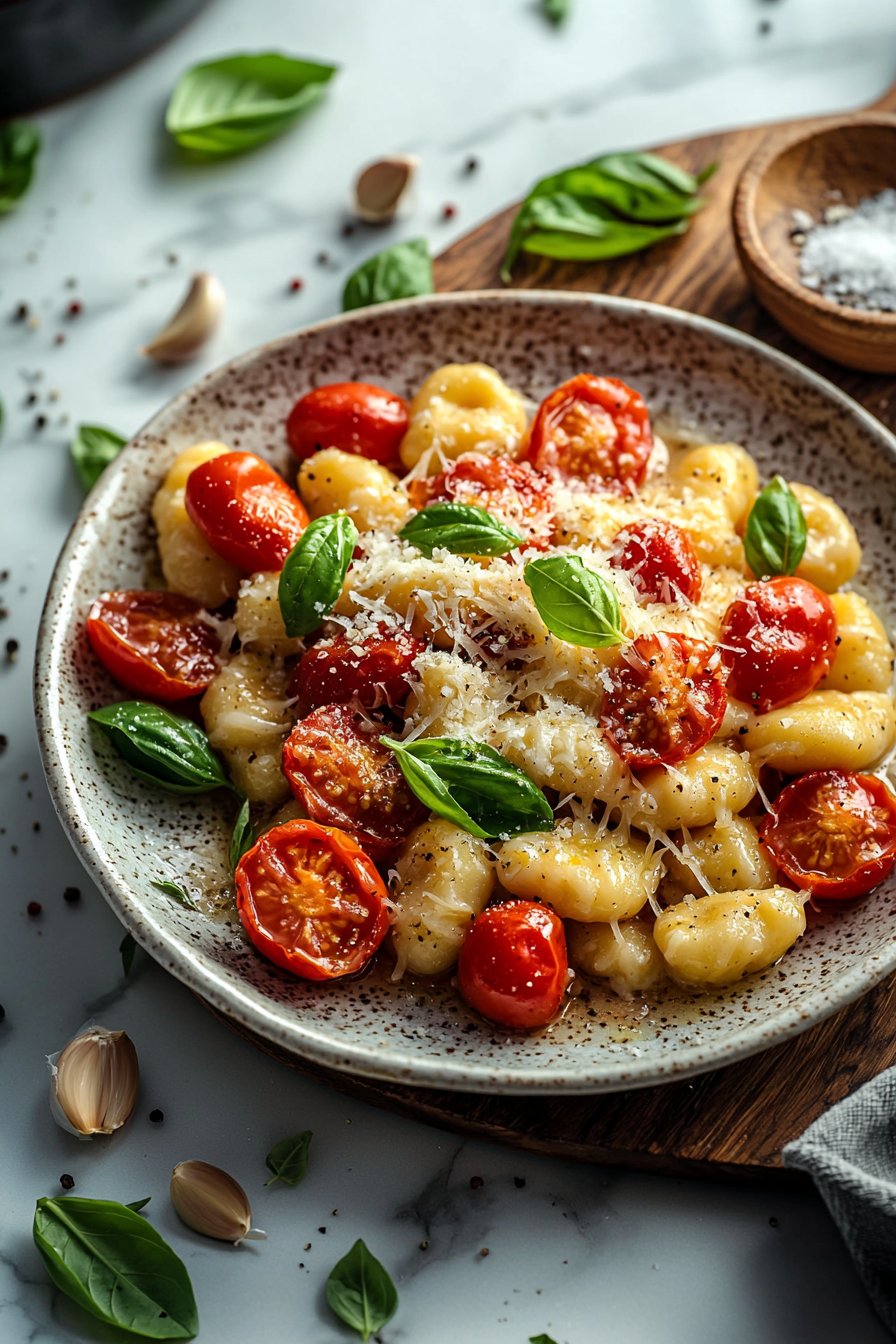 Cheesy Tomato Gnocchi