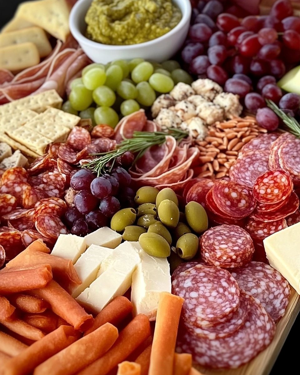 Game Day Charcuterie Board