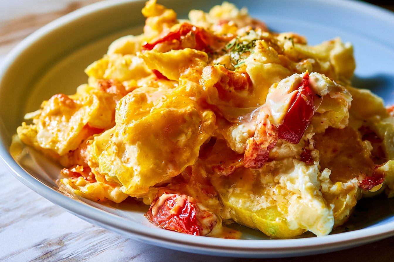 Pimento Cheese Squash Casserole