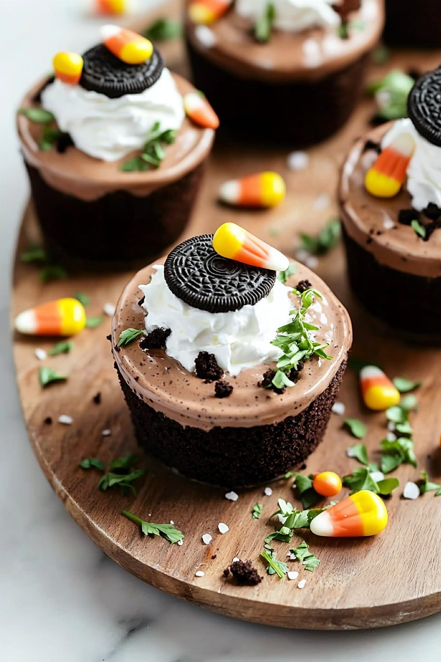 Pumpkin Patch Dirt Cups