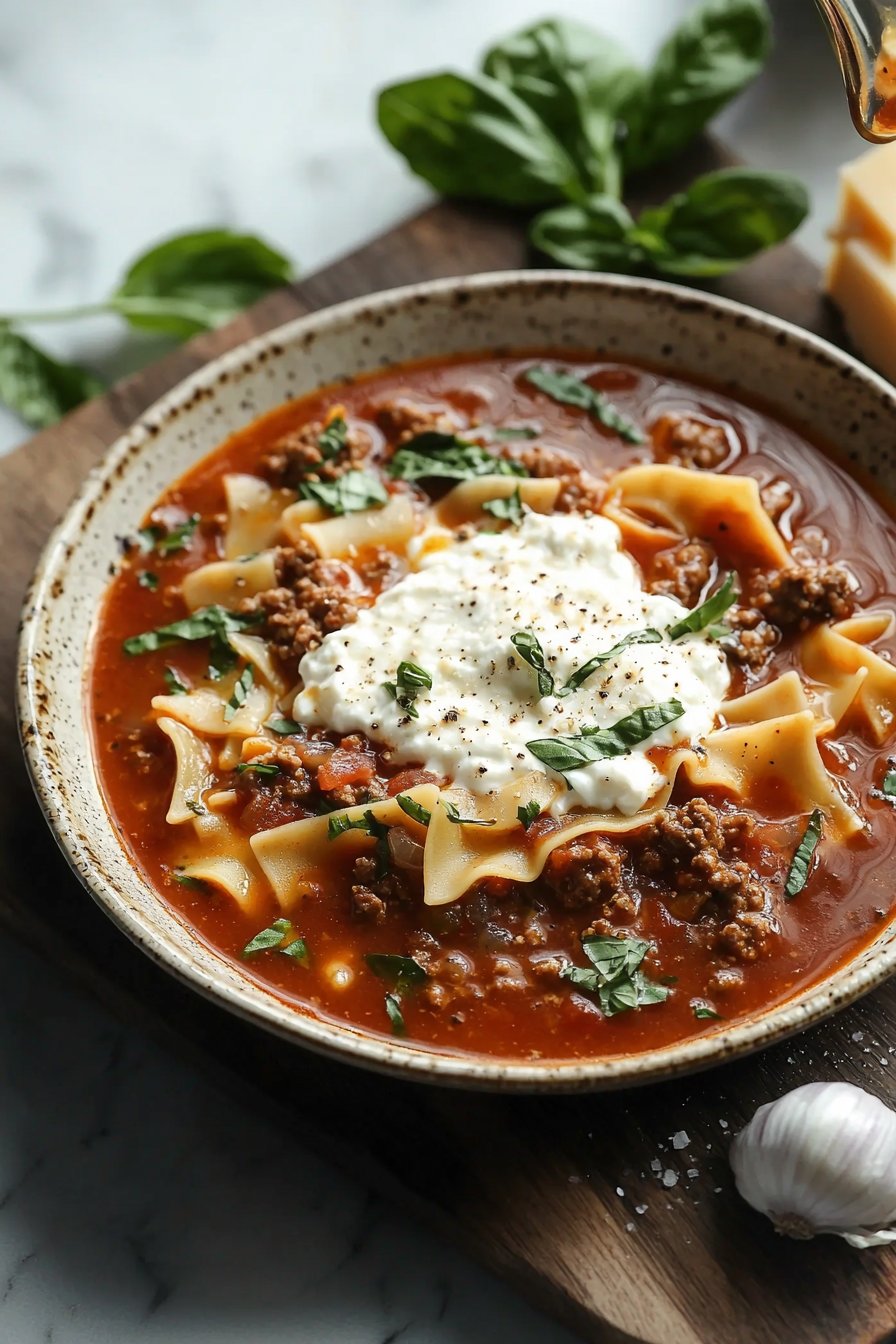 Magical Lasagna Soup