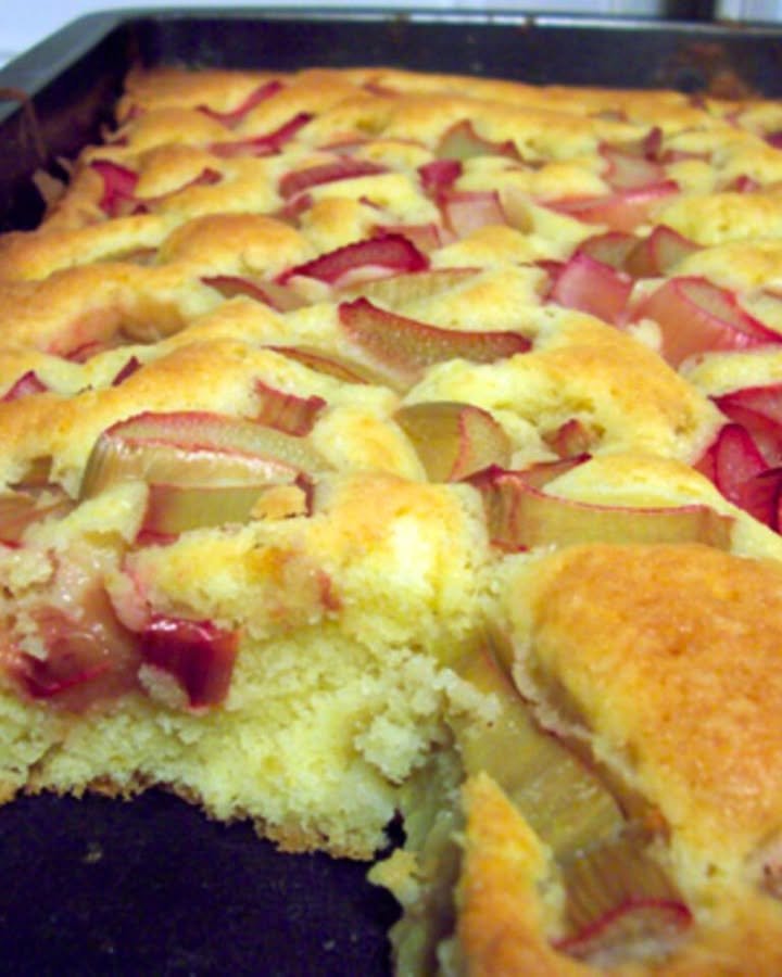 Rhabarberkuchen