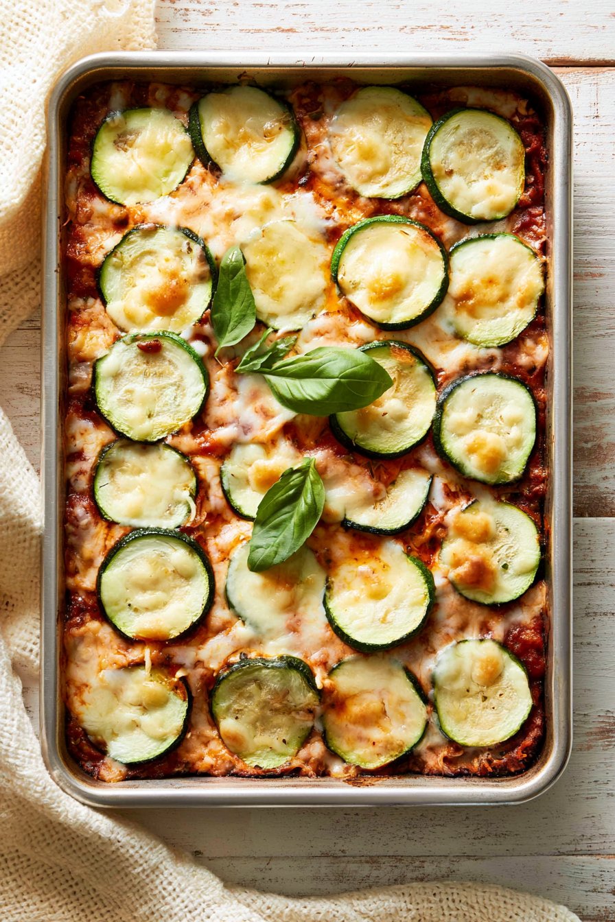 Ground Beef and Zucchini Casserole