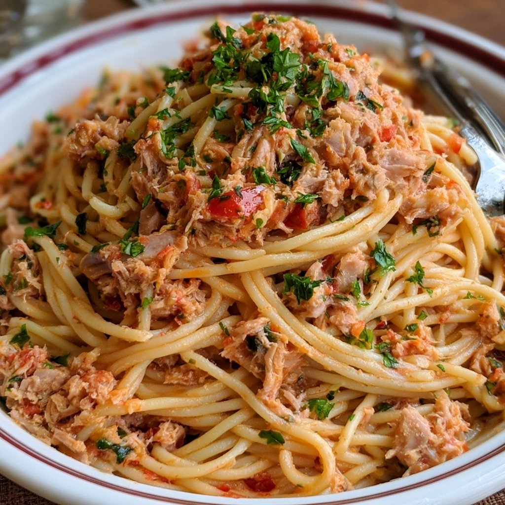 Thunfisch Spaghetti