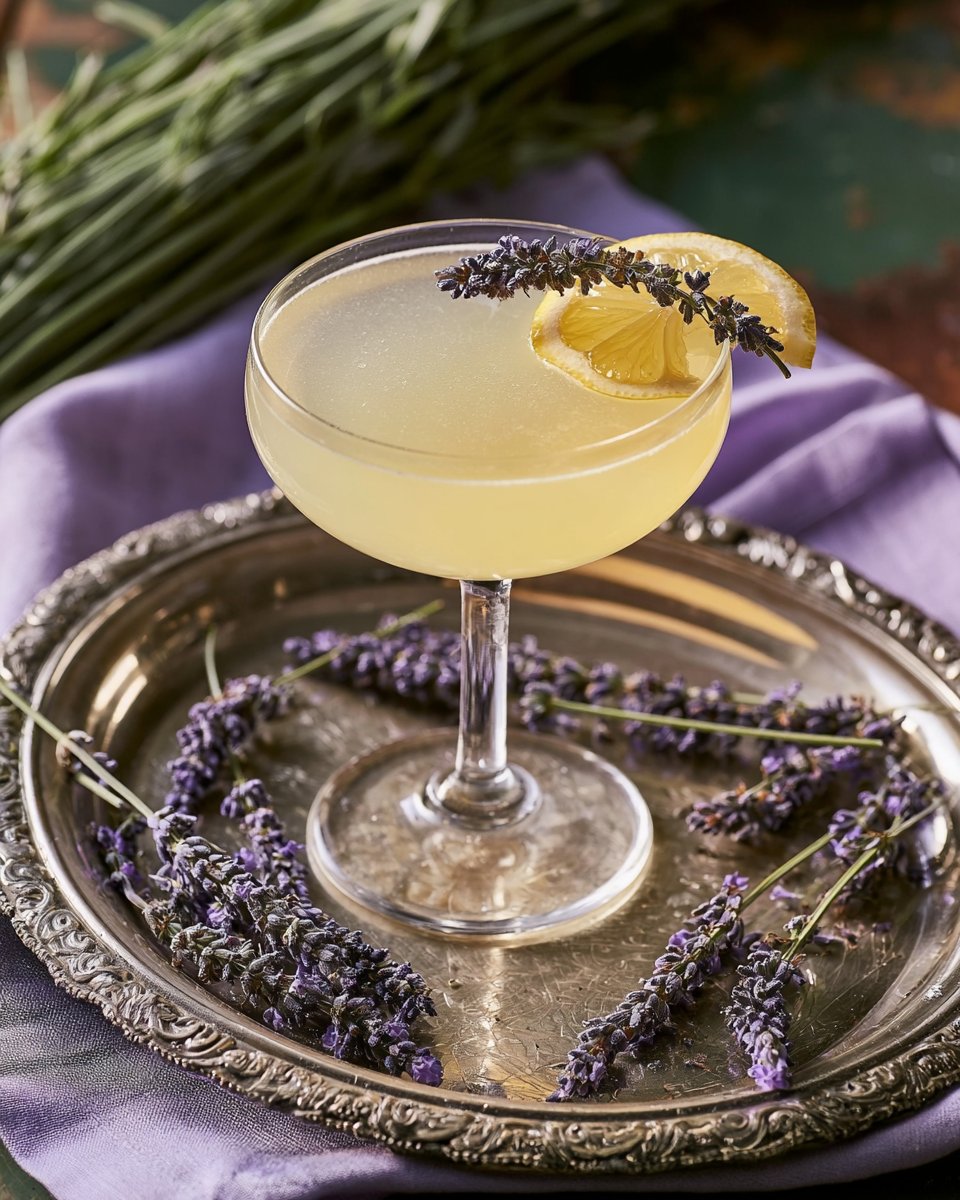 Lavender Bee’s Knees Mocktail