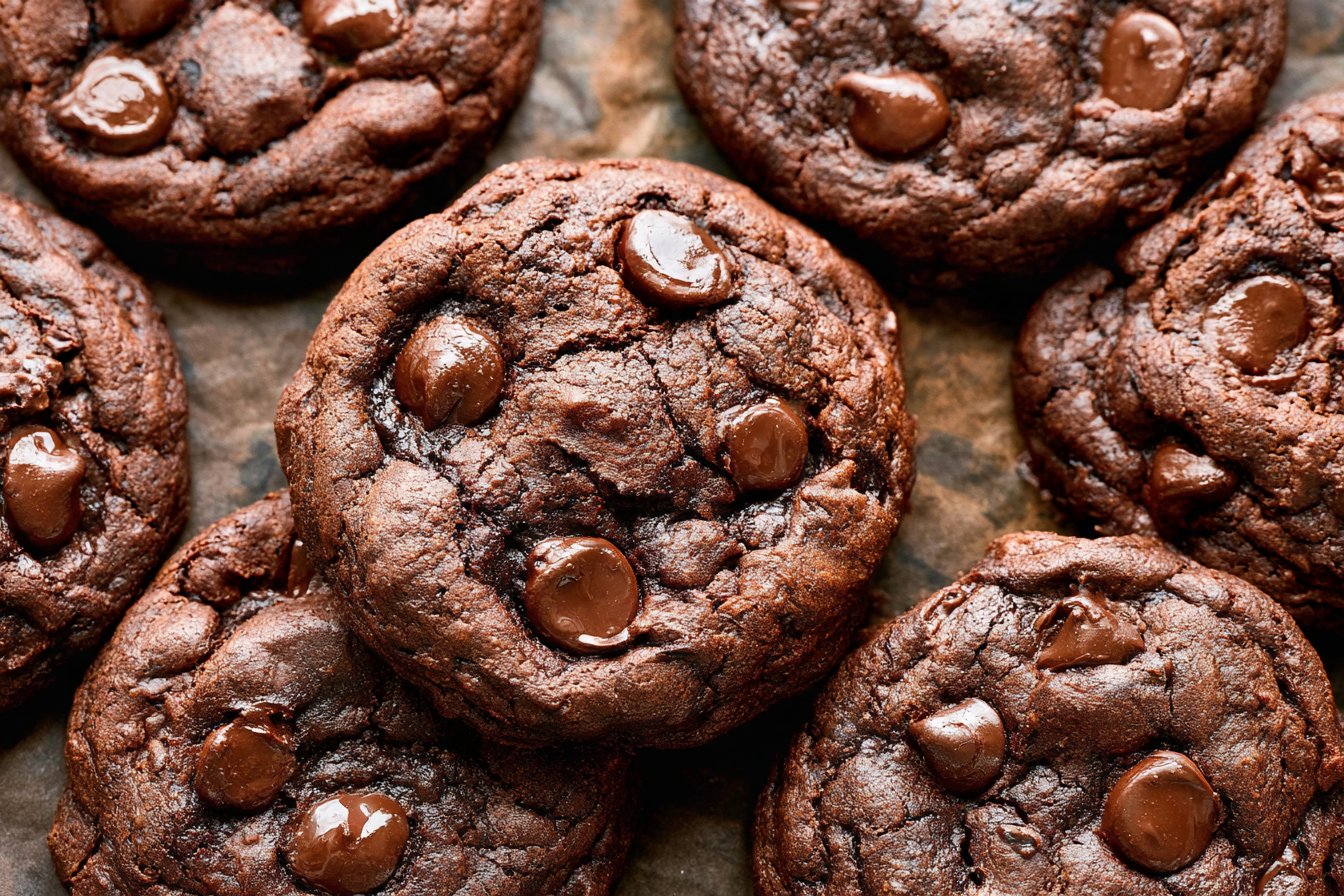 Double Chocolate Chip Cookies