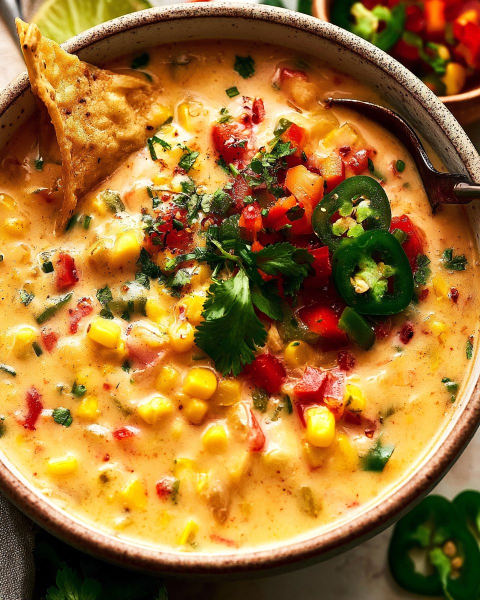 Fiesta Chicken Corn Chowder