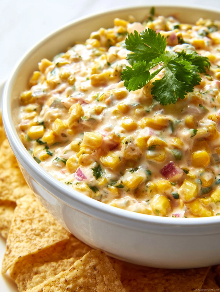 Salsa de maíz cremosa
