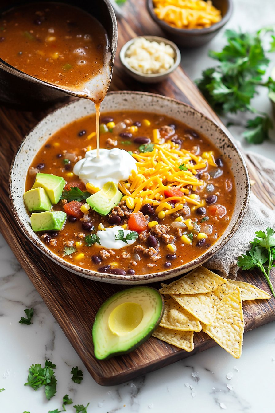 The Best Taco Soup