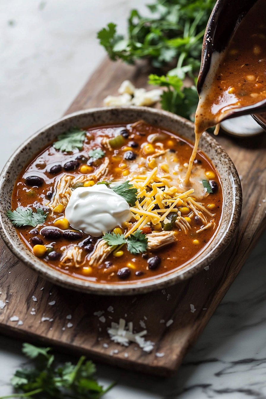 Chicken Enchilada Soup