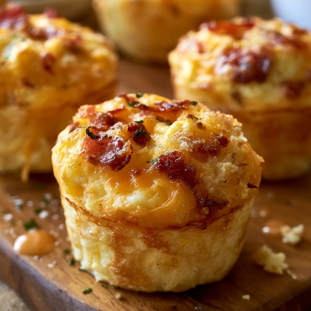Bacon Egg and Cheese Muffins