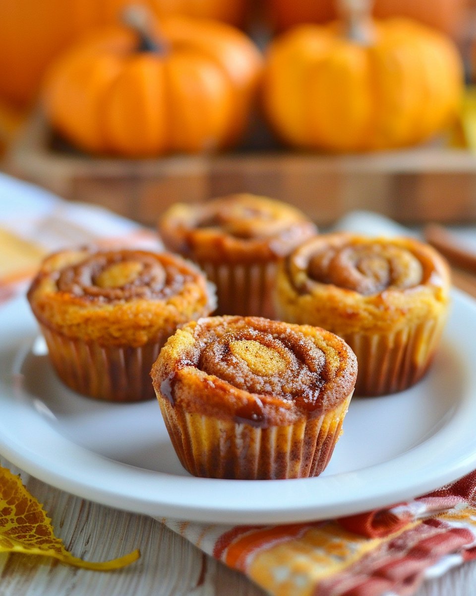 Cinnamon Swirl Pumpkin Bread Minis 2 Cinnamon Swirl Pumpkin Bread Minis