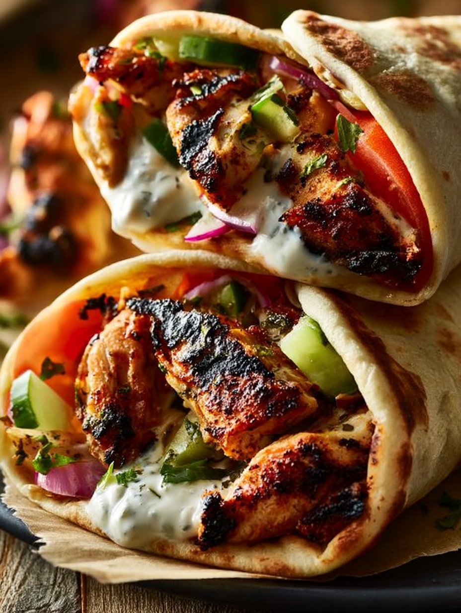 Gyros de Pollo Auténticos
