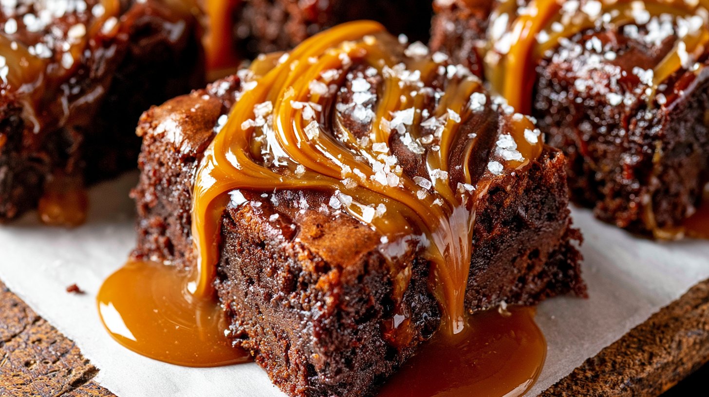 Salted Caramel Brownies