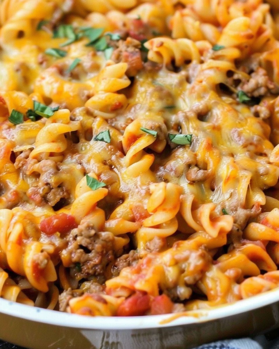 Cheesy Taco Pasta