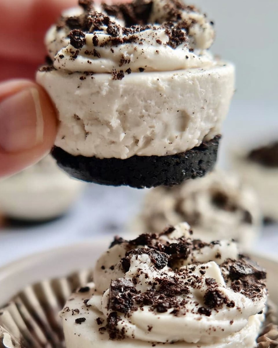 No-Bake Oreo Cheesecake Bites