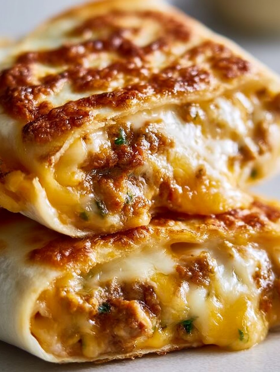 Satisface las mañanas con mi deliciosa Crunchwrap de desayuno fácil
