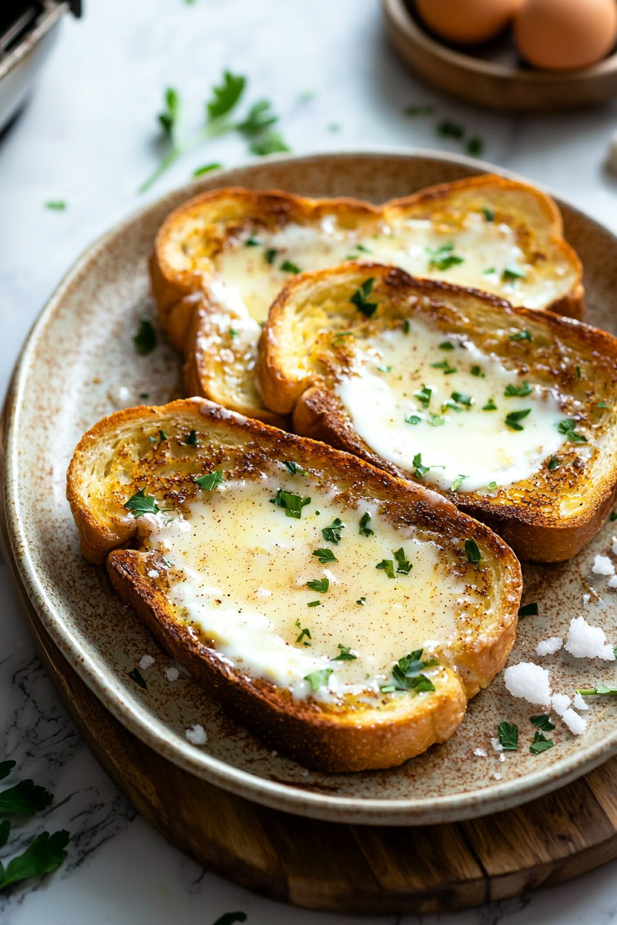 Air Fryer Yogurt Custard Toast
