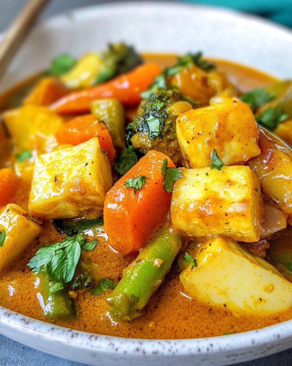 Curry Pfannengericht mit Gemüse
