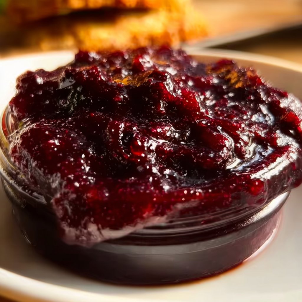 Blueberry Jalapeño Bourbon BBQ Sauce
