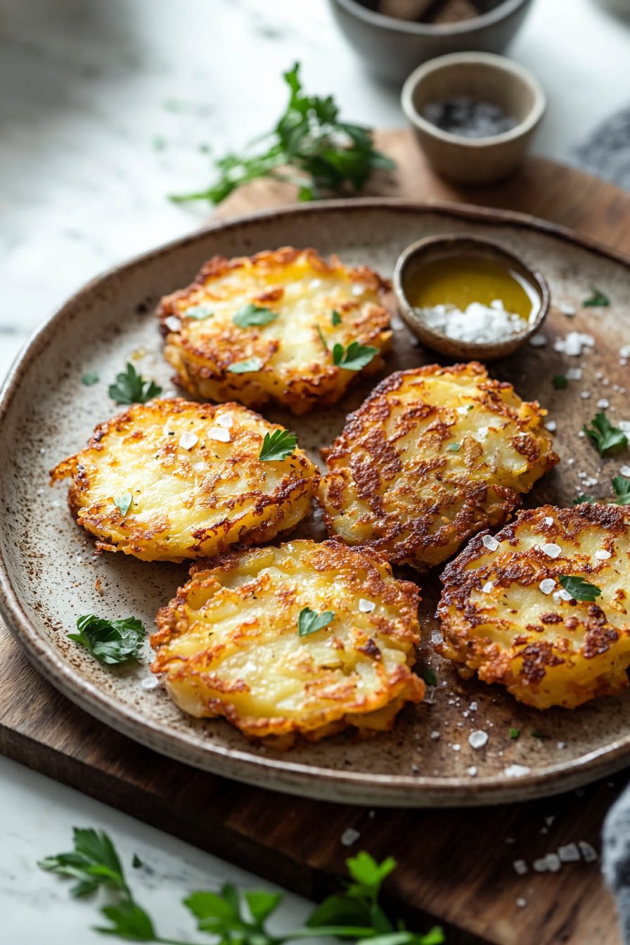 Knusprige kalorienarme Röstkartoffeln