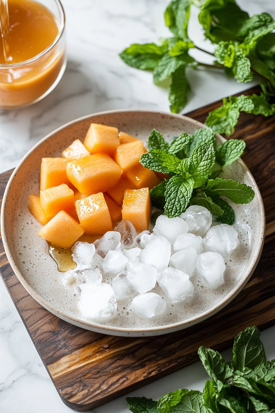 Cooling Cantaloupe Smoothie