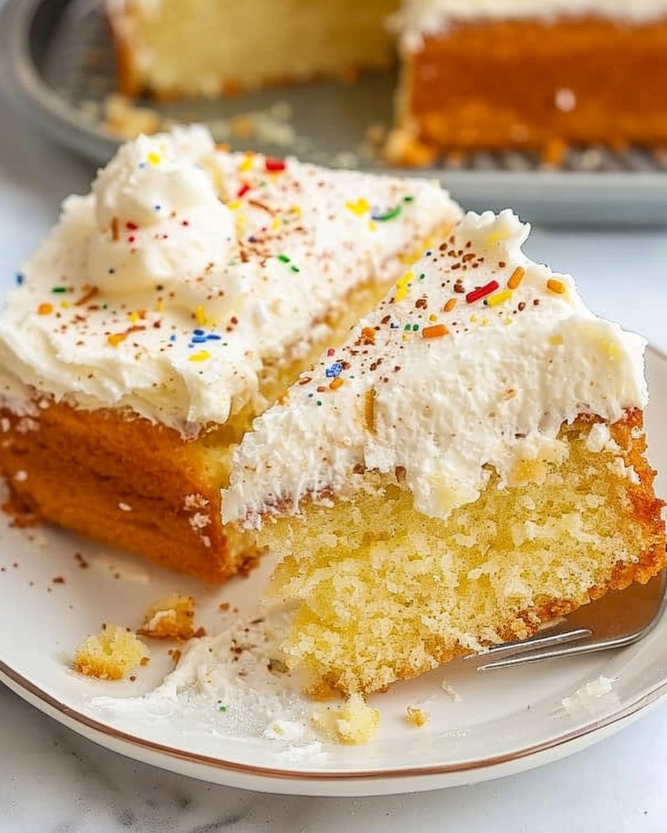 Vanilla Sheet Cake