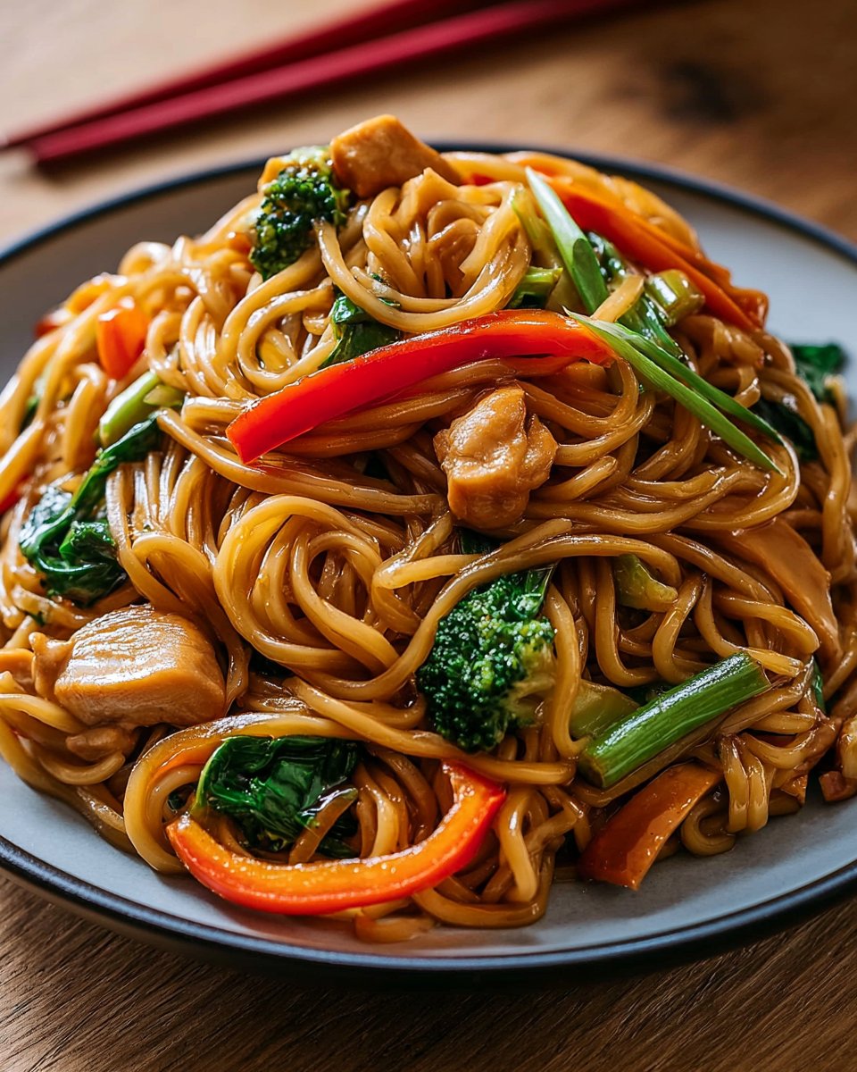 Chow Mein z Warzywami i Kurczakiem: Niesamowity, Ostateczny Przepis na 5 Składników