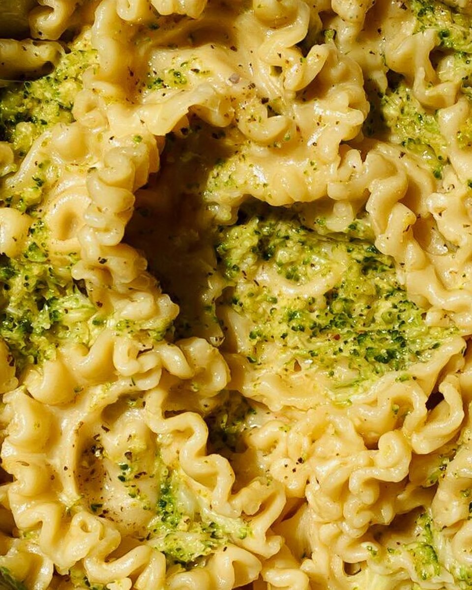 Mafaldine Pasta Limone With Broccoli