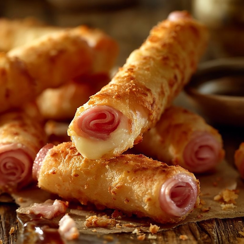 Ham and Cheese Sticks