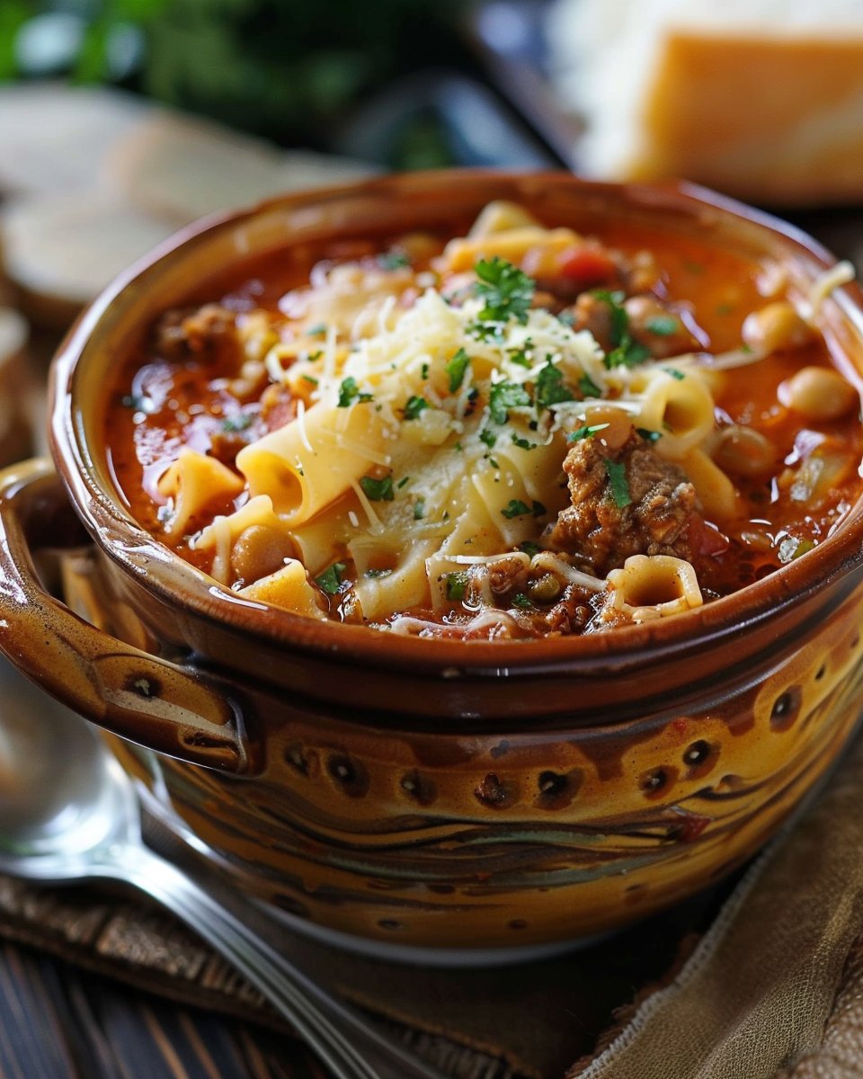 Cozy Lasagna Soup