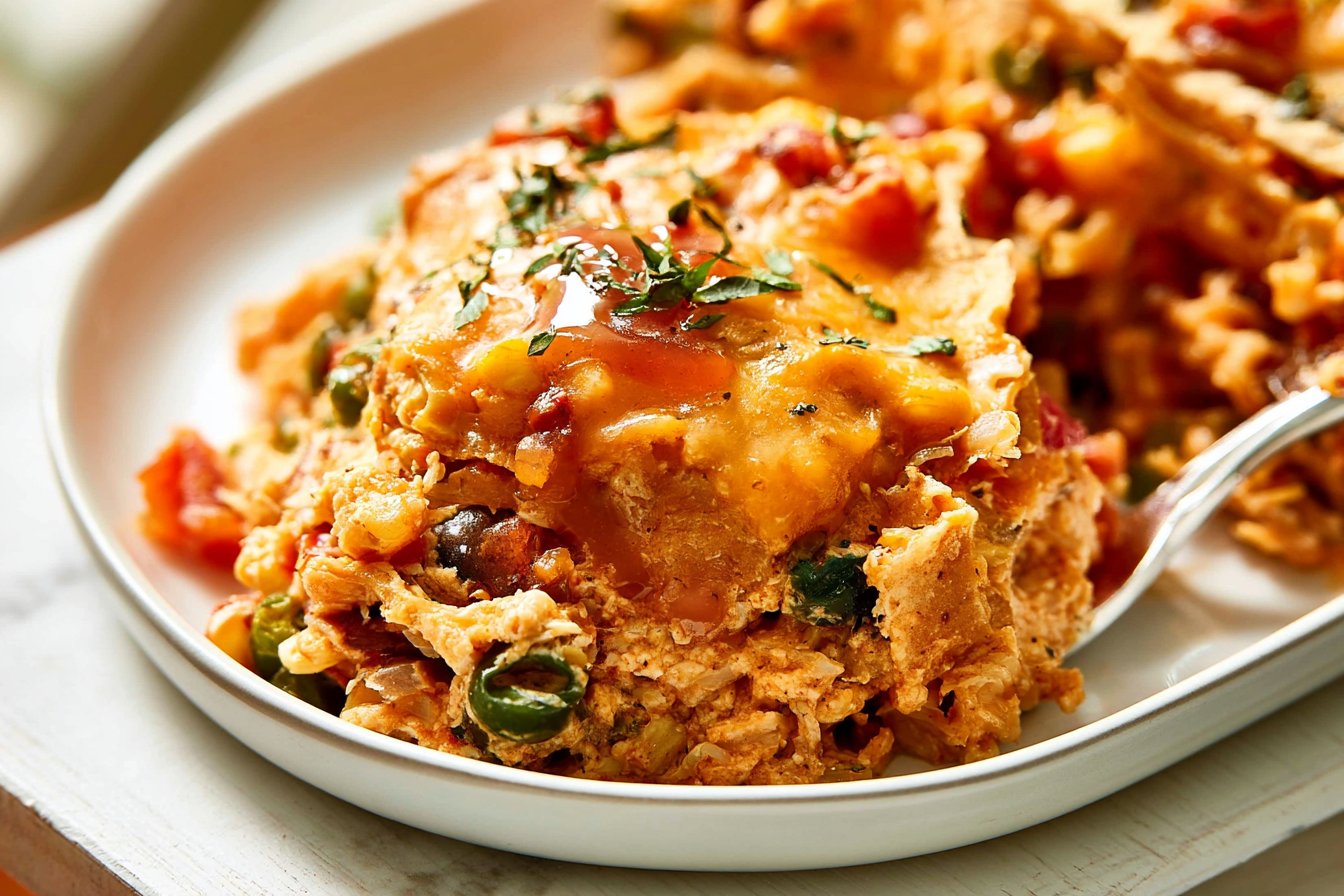 Whole-Food King Ranch Casserole