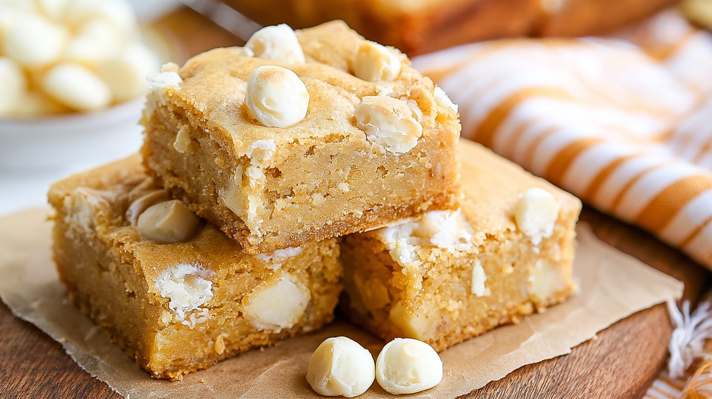 White Chocolate Blondies
