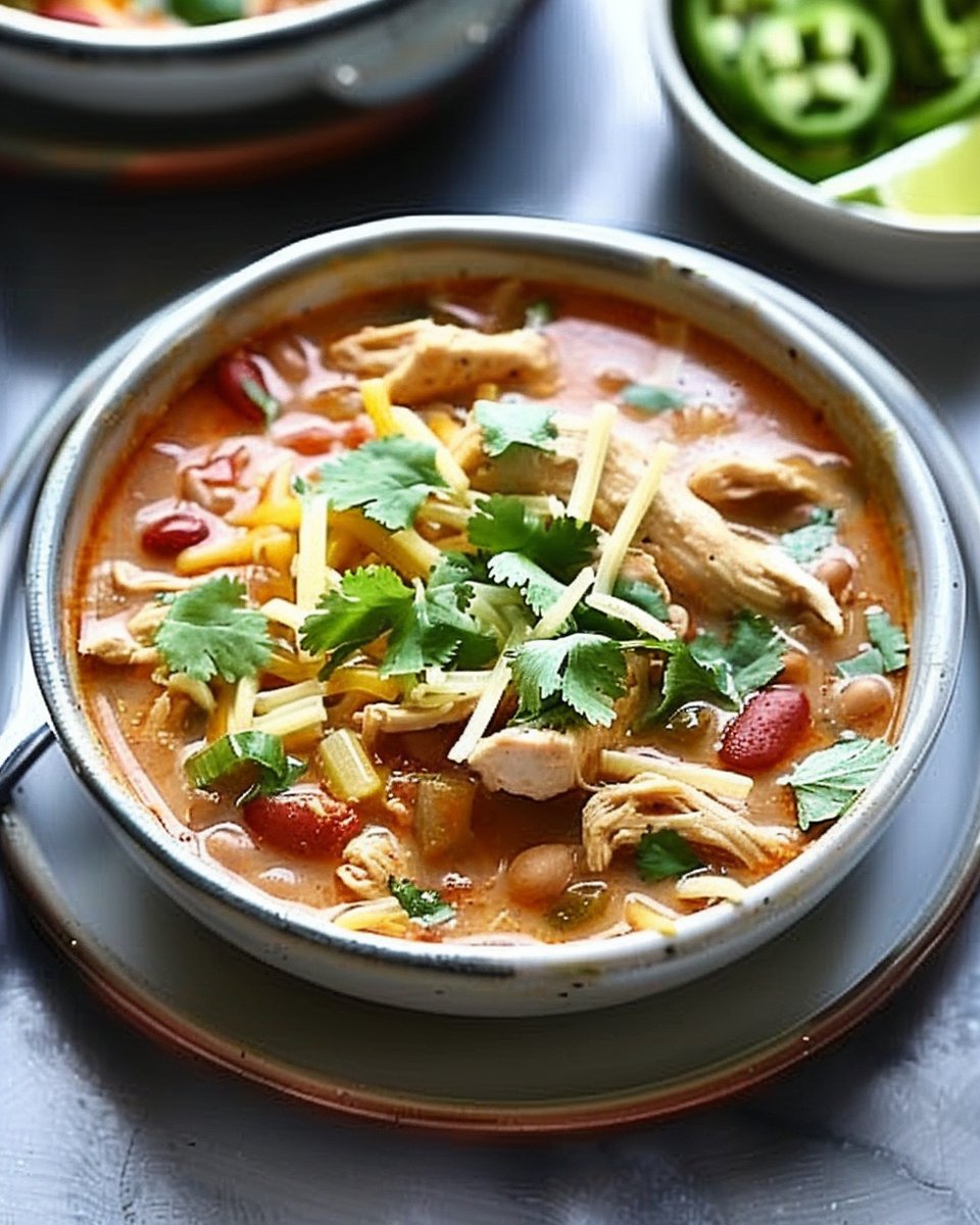 Creamy Chicken Chili