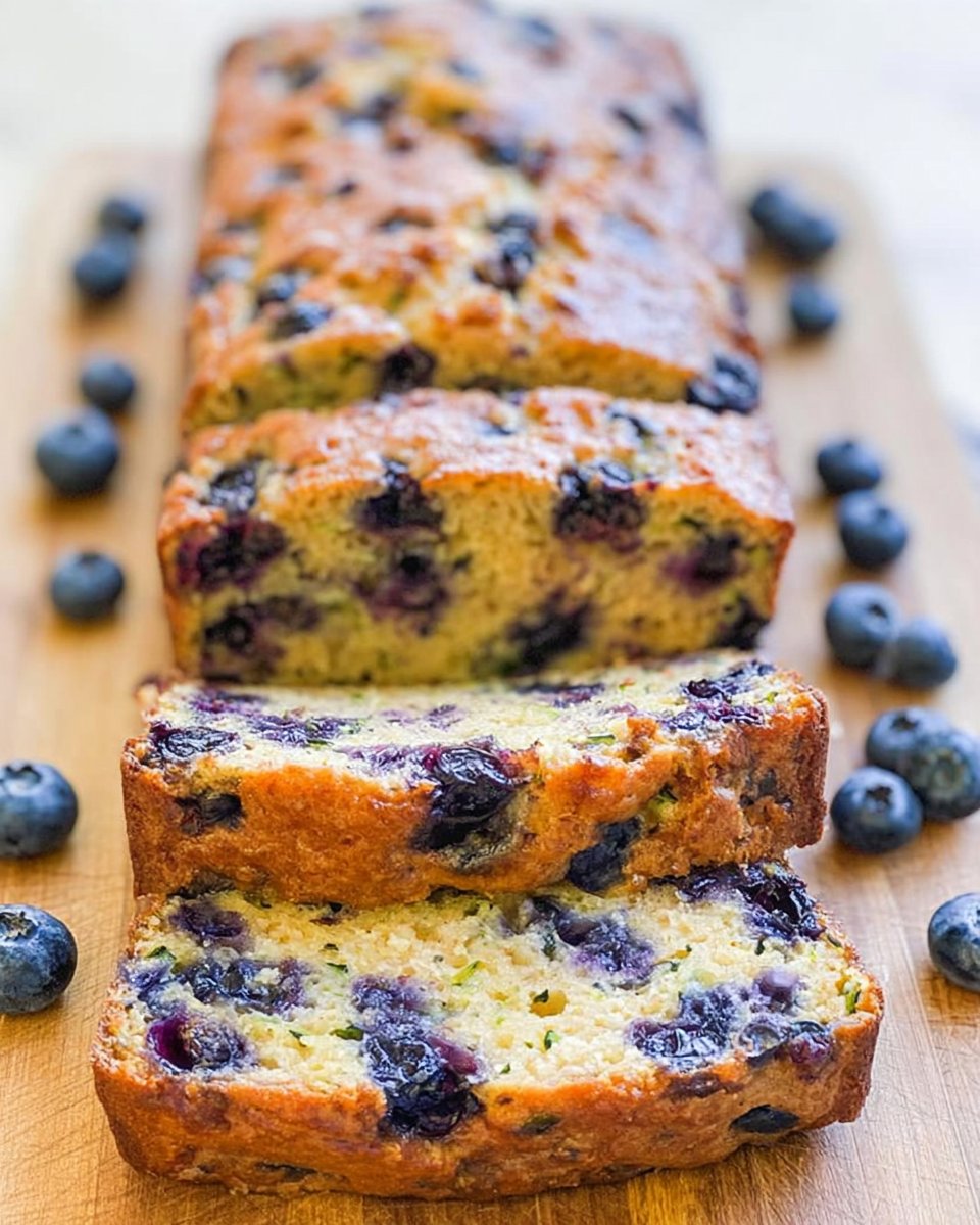 Blueberry Zucchini Bread