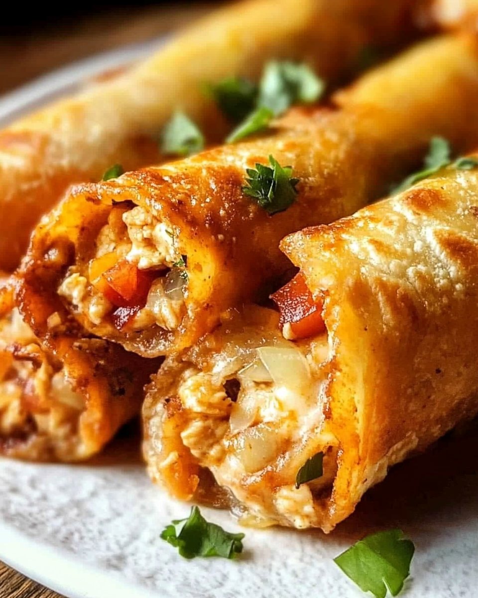 Easy Chicken Flautas