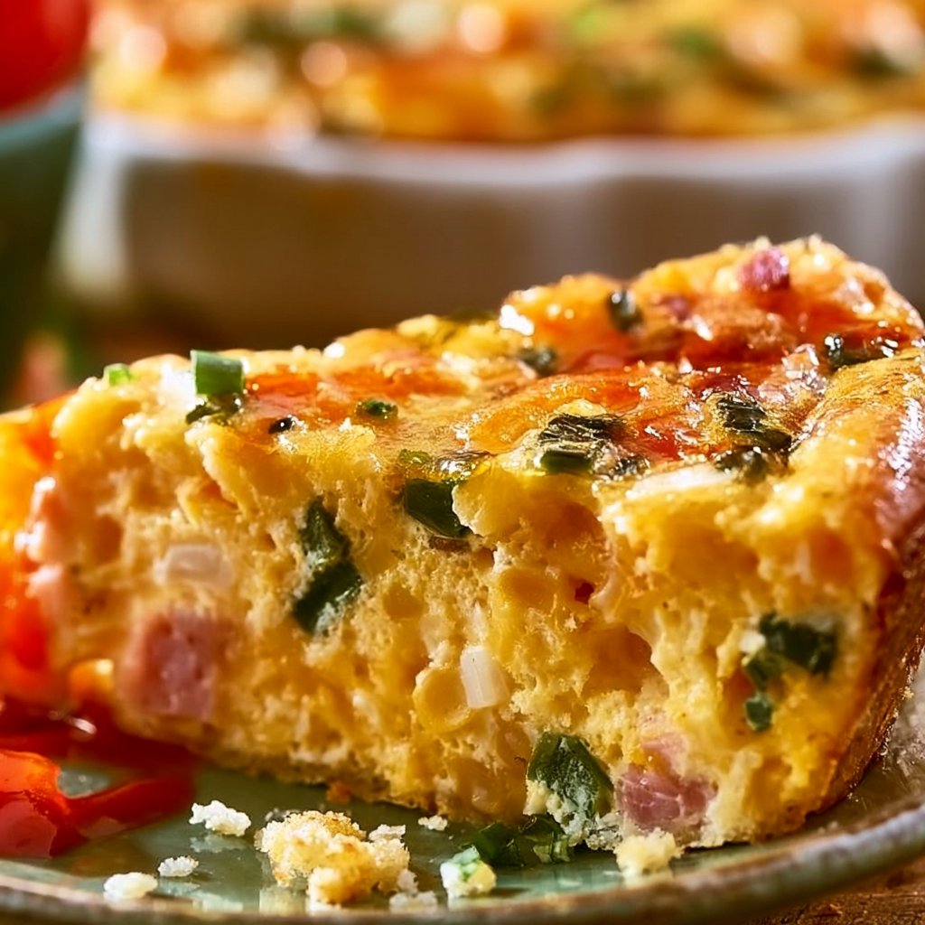 Western Omelet Quiche