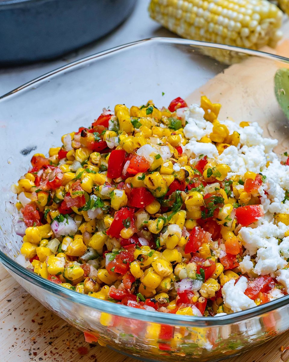 Grilled Sweetcorn Salsa Recipe